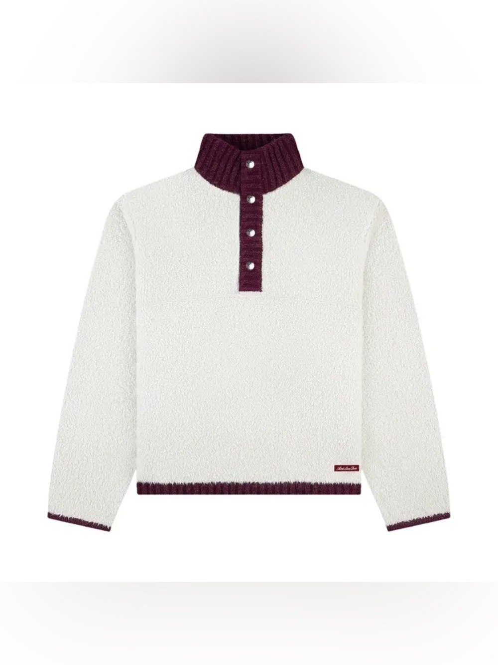 Aimé Leon Dore Chalet Knit Pullover 'Oatmeal Melange' FW25 Men’s Size Large